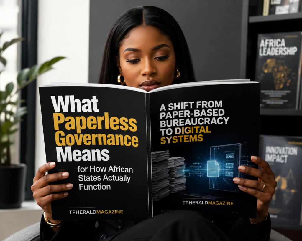 What Paperless Governance Means for How African States Actually Function What Paperless Governance Means for How African States Actually Function A Shift From Paper-Based Bureaucracy to Digital Systems