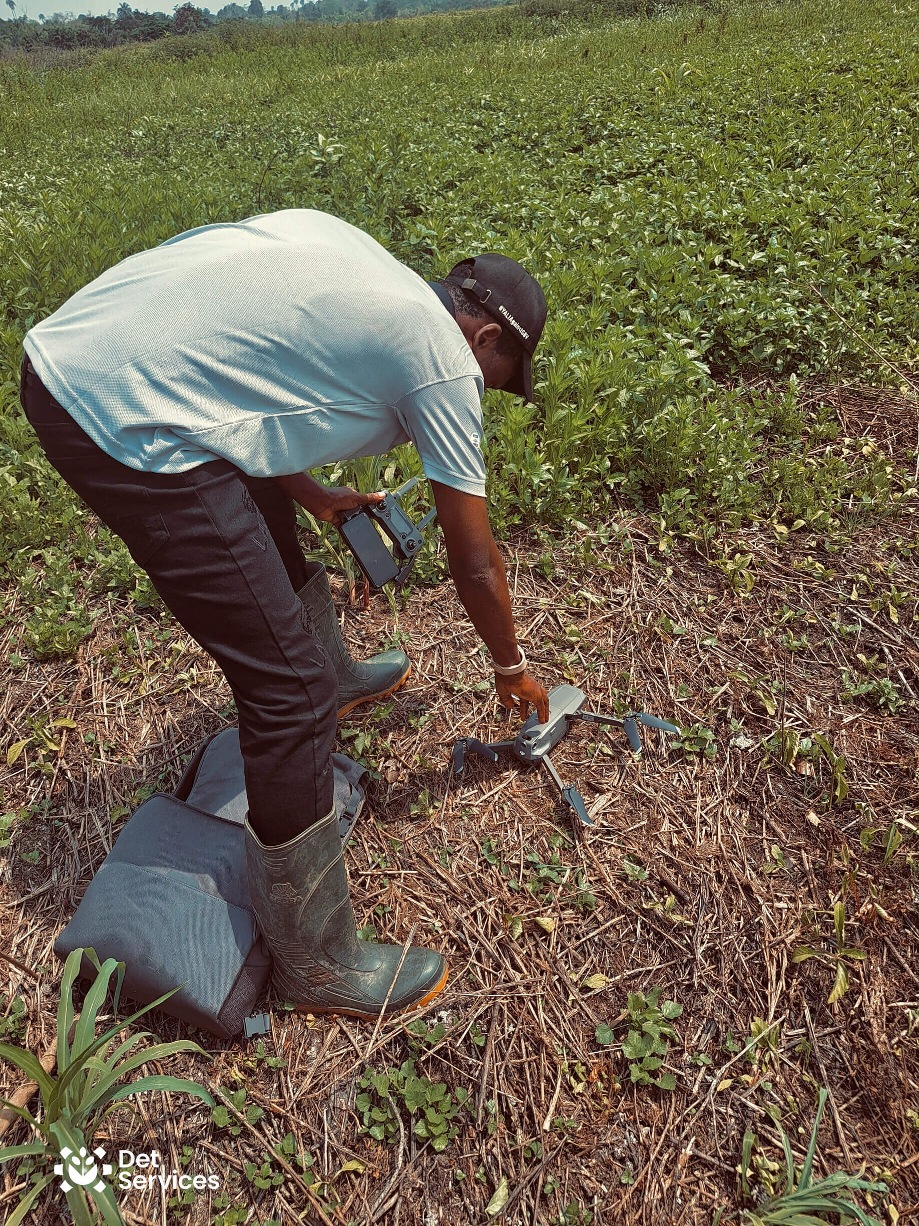 D.E.T Services agricultural drone