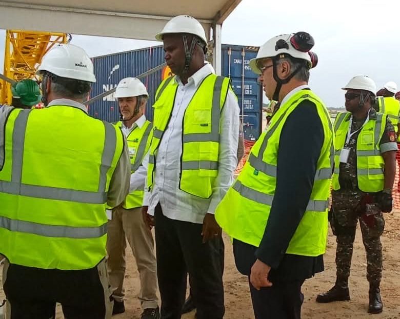Afungi construction site, Mozambique LNG