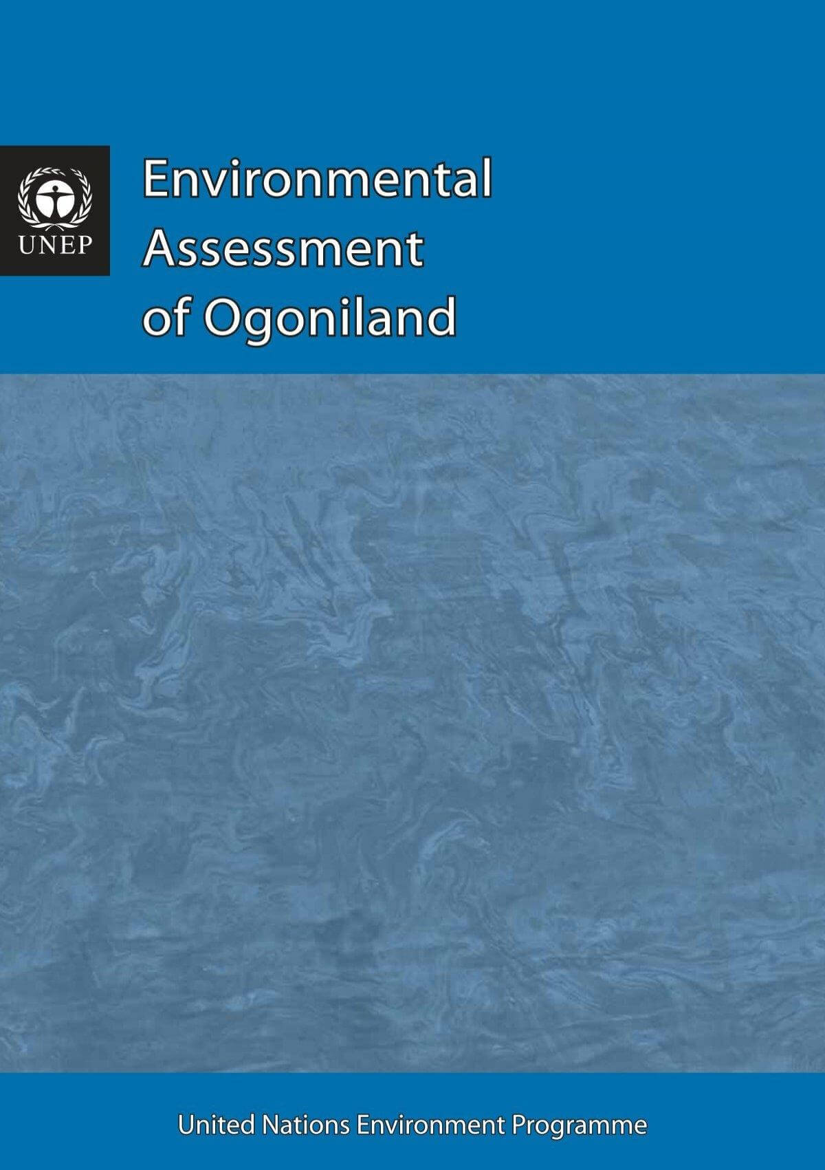 Cover of UNEP's Environmental Assessment of Ogoniland