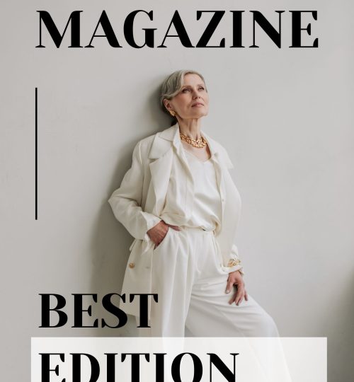 Projects black and white elegant fashion vintage magazine
